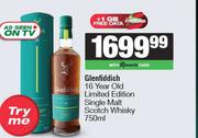 Glenfiddich 16 Year Old Limited Edition Single Malt Scotch Whisky-750ml