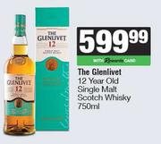 The Glenlivet 12 Year Old Single Malt Scotch Whisky-750ml