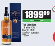 The Glenlivet 18 Year Old Single Malt Scotch Whisky-750ml
