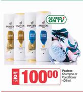 Pantene Shampoo Or Conditioner-For 2 x 400ml