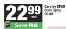 Care By Spar Body Spray-90ml Each