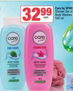 Care By Spar Shower Gel Or Body Washes-500ml Each