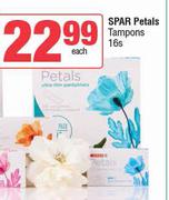 Spar Petals Tampons-16s Pack