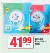 Lil-Lets Pantyliners-100s Each