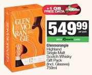 Glenmorangie Highland Single Malt Scotch Whisky Gift Pack (Incl.Glasses)-750ml Per Pack