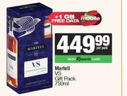 Martell VS Gift Pack-750ml Per Pack