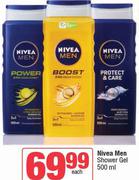 Nivea Men Shower Gel-500ml Each