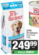 Spar Pro Balance Dog Food-8Kg Each