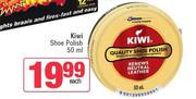 Kiwi Shoe Polish-50ml Each