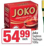 Joko Tagless Teabags-100s Each