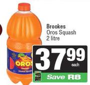 Brookes Oros Squash-2L Each