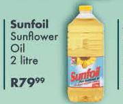 Sunfoil Sunflower Oil-2L