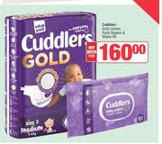Cuddlers Gold Jumbo Pack (Diapers & Wipes 80)-For Both