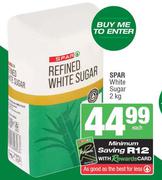 Spar White Sugar-2kg 