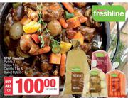 Spar Freshline Potato 2kg, Onion 1kg, Carrots 1kg & Sweet Potato 1kg-For All