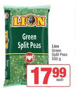 Lion Green Split Peas-500g 