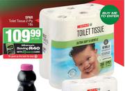 Spar Toilet Tissue 2 Ply 18s-Per Pack