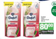 Comfort Fabric Softener Pouch-For 2 x 800ml