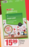 Spar Goodliving Exam Pad (100-Page)-Each