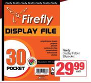 Firefly Display Folder (30 Pocket)-Each
