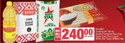 SaveMor Cooking Oil 750ml,Spekko ParboilRice 5kg,Sasko Cake Flour 5kg & WhiteStar M/Meal 5kg-For All
