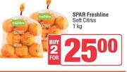 Spar Freshline Soft Citrus-For 2 x 1kg