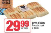 Spar Bakery Roosterkoek 6 Pack-Per Pack
