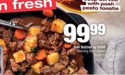 Your Butcher By Spar Stewing Beef Cubed Bone-In-Per kg