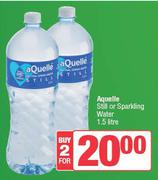 Aquelle Still Or Sparkling Water-For 2 x 1.5Ltr