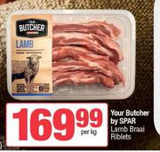 Your Butcher By Spar Lamb Braai Riblets-Per Kg