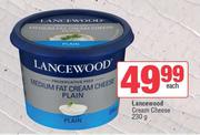 Lancewood Cream Cheese - 230g