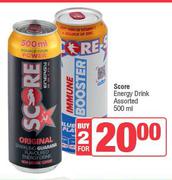 Score Energy Drink Assorted-For 2 x 500ml