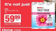 Spar Toilet Tissue Mini 1 Ply-18s Each