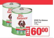 Spar Pro Balance Dog Food-2 x 775g