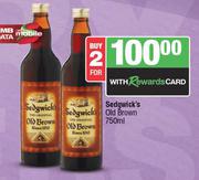 Sedgwick's Old Brown-2 x 750ml