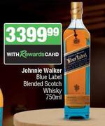 Johnnie Walker Blue Label Blended Scotch Whisky-750ml