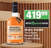 Monkey Shoulder The Original Blended Malt Scotch Whisky-750ml