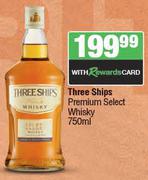Three Ships Premium Select Whisky-750ml