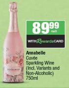 Annabelle Cuvee Sparkling Wine (Incl. Variants And Non-Alcoholic)-750ml Each