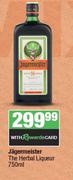 Jagermeister The Herbal Liqueur-750ml