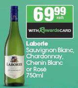 Laborie Sauvignon Blanc,Chardonnay,Chenin Blanc Or Rose-750ml Each