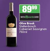 Olive Brook Stellenbosch Cabernet Sauvignon-750ml