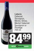 Laborie Cabernet Sauvignon,Merlot,Shiraz,Cabernet Sauvignon Or Pinotage-750ml
