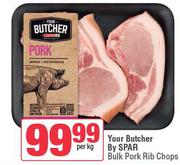 Your Butcher By Spar Bulk Pork Rib Chops-Per Kg