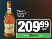 Viceroy Brandy 5 Yo-750ml