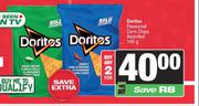 Doritos Flavoured Corn Chips Assorted-For 2 x 145g