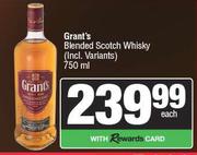 Grant's Blended Scotch Whisky-750ml