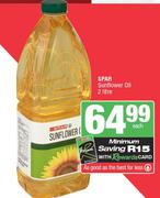 Spar Sunflower Oil-2ltr