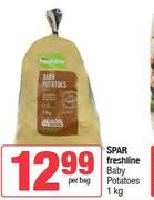 Spar Freshline Baby Potatoes-1Kg Per Bag