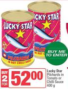 Lucky Star Pichards In Tomato Or Chili Sauce-For 2 x 400g
